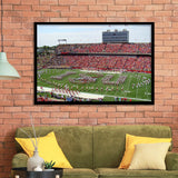 Iowa State Cyclones Stadium Art Prints Jack Trice Stadium Wall,Sport Stadium Art Prints, Fan Gift, Wall Decor