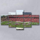 Iowa State Cyclones Stadium Canvas Prints Jack Trice Stadium Wall,Multi Panels,Sport Stadium Art Prints, Fan Gift