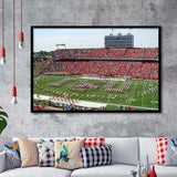 Iowa State Cyclones Stadium Art Prints Jack Trice Stadium Wall,Sport Stadium Art Prints, Fan Gift, Wall Decor
