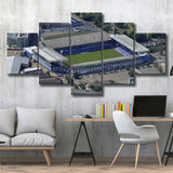 Ipswich Town Stadium Canvas Prints Portman Road Wall Art Football,Multi Panels,Sport Stadium Art Prints, Fan Gift