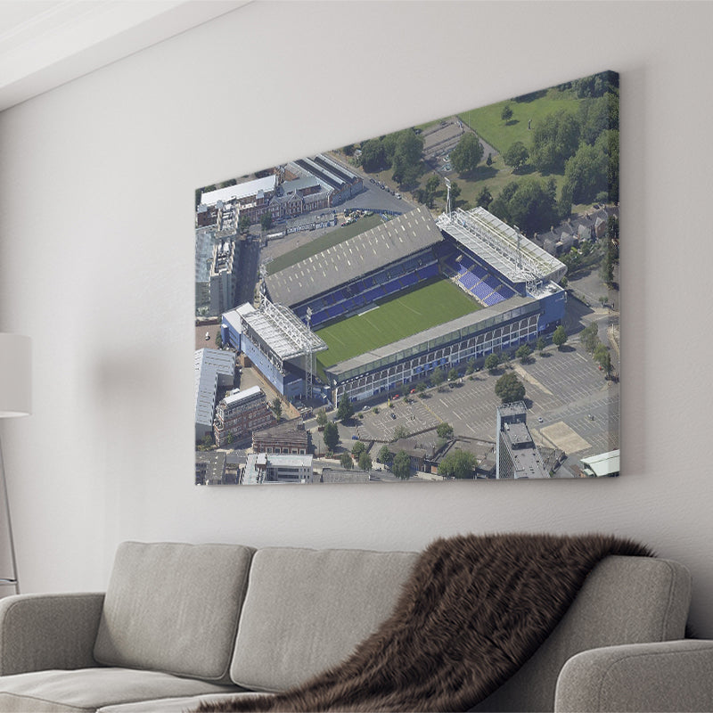 Ipswich Town Stadium Canvas Prints Portman Road Wall Art Football,Sport Stadium Art Prints, Fan Gift, Wall Decor