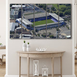 Ipswich Town Stadium Canvas Prints Portman Road Wall Art Football,Multi Panels B,Sport Stadium Art Prints, Fan Gift