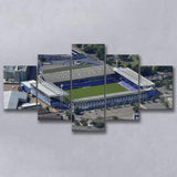 Ipswich Town Stadium Canvas Prints Portman Road Wall Art Football,Multi Panels,Sport Stadium Art Prints, Fan Gift