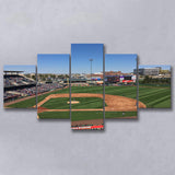 Isotopes Park, Stadium Canvas, Sport Art, Large Canvas, Multi Panels, Canvas Prints Wall Art Decor