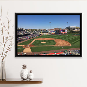 Isotopes Park, Stadium Canvas, Sport Art, Gift for him, Framed Canvas Prints Wall Art Decor, Framed Picture