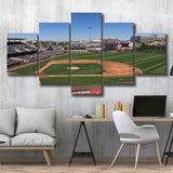 Isotopes Park, Stadium Canvas, Sport Art, Large Canvas, Multi Panels, Canvas Prints Wall Art Decor