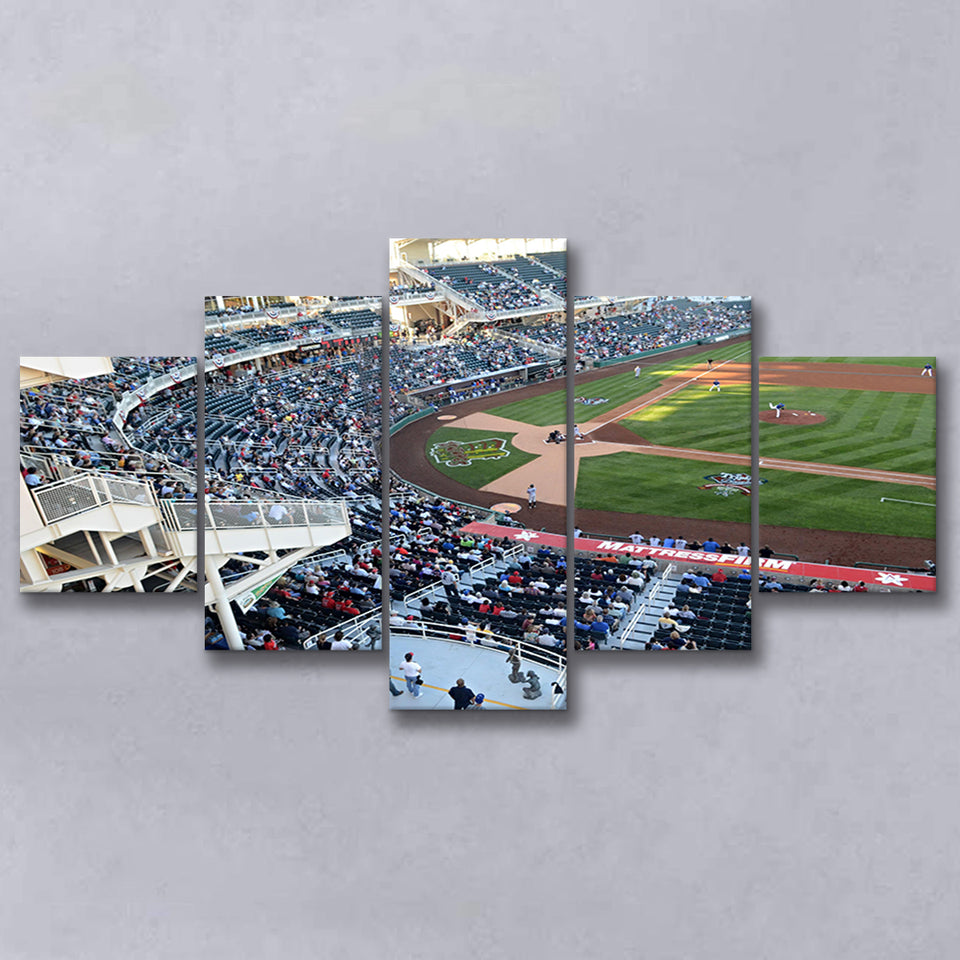 Isotopes Park in Mexico, Stadium Canvas, Sport Art, Large Canvas, Multi Panels, Canvas Prints Wall Art Decor