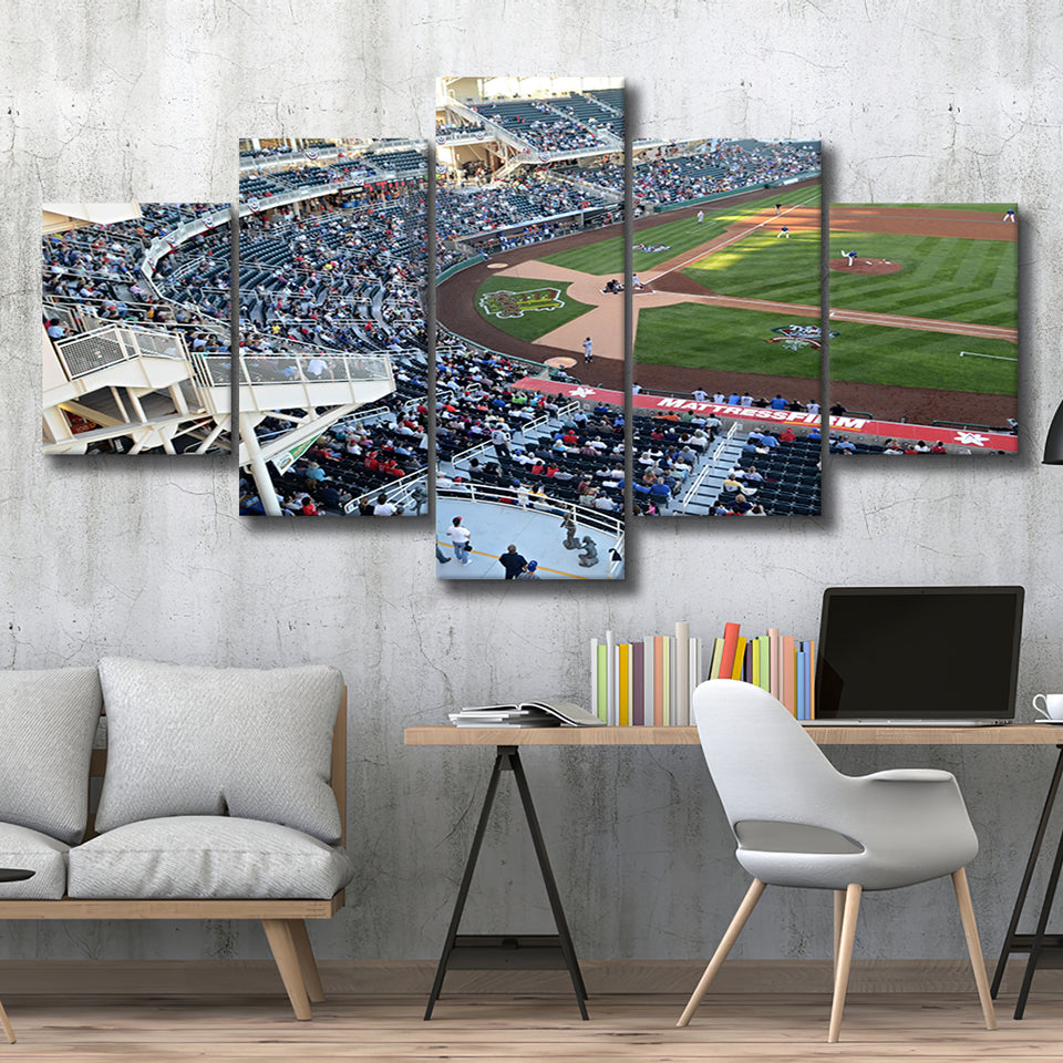 Isotopes Park in Mexico, Stadium Canvas, Sport Art, Large Canvas, Multi Panels, Canvas Prints Wall Art Decor
