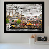 Istanbul, Blue Mosque, Istanbul Skyline, Framed Art Prints Wall Art Home Decor, Ready to Hang