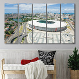 Itaipava Fonte Nova Arena, Stadium Canvas, Sport Art, Gift for him, Multi Panels B, Canvas Prints Wall Art Decor