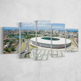 Itaipava Fonte Nova Arena, Stadium Canvas, Sport Art, Large Canvas, Multi Panels, Canvas Prints Wall Art Decor