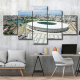Itaipava Fonte Nova Arena, Stadium Canvas, Sport Art, Large Canvas, Multi Panels, Canvas Prints Wall Art Decor