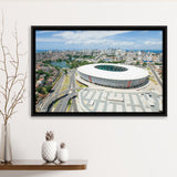 Itaipava Fonte Nova Arena, Stadium Canvas, Sport Art, Gift for him, Framed Canvas Prints Wall Art Decor, Framed Picture