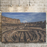 Italy Rome Colesseu, Stadium Canvas, Sport Art, Gift for him, Fan Gift, Canvas Prints Wall Art Decor