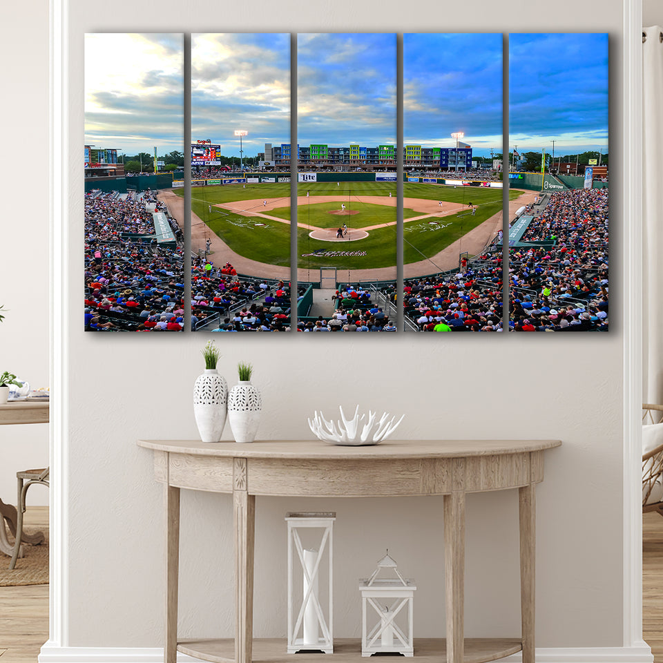 Jackson Field, Stadium Canvas, Sport Art, Gift for him, Multi Panels B, Canvas Prints Wall Art Decor