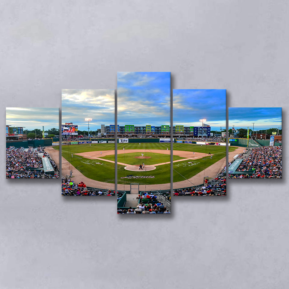 Jackson Field, Stadium Canvas, Sport Art, Large Canvas, Multi Panels, Canvas Prints Wall Art Decor