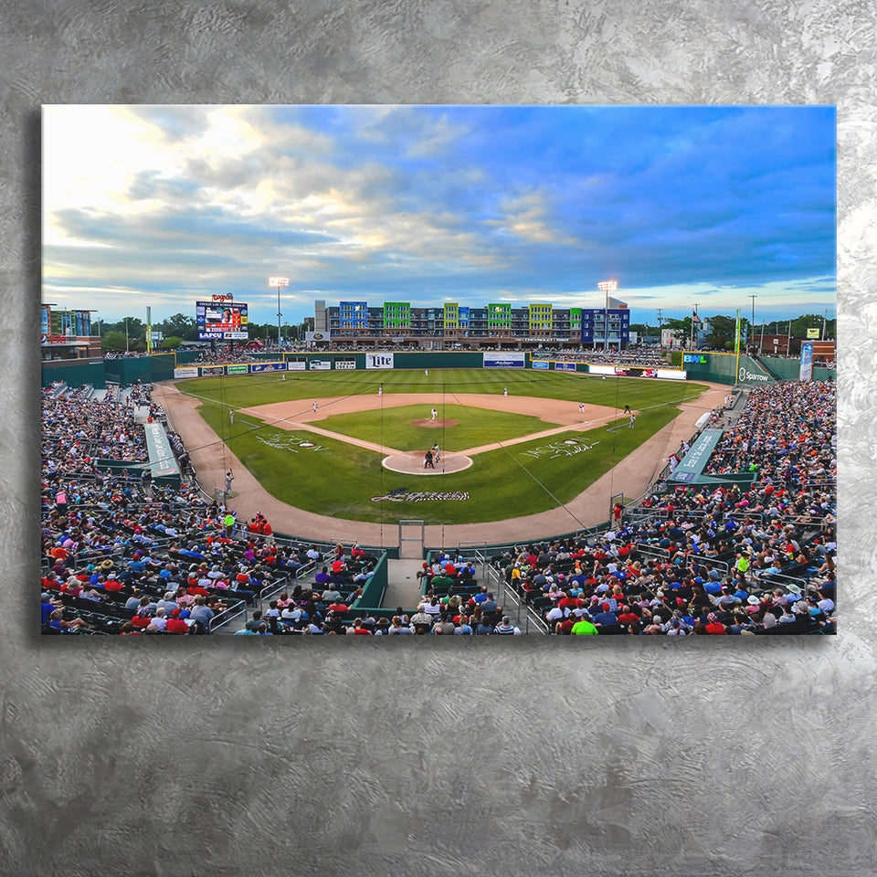 Jackson Field, Stadium Canvas, Sport Art, Gift for him, Fan Gift, Canvas Prints Wall Art Decor