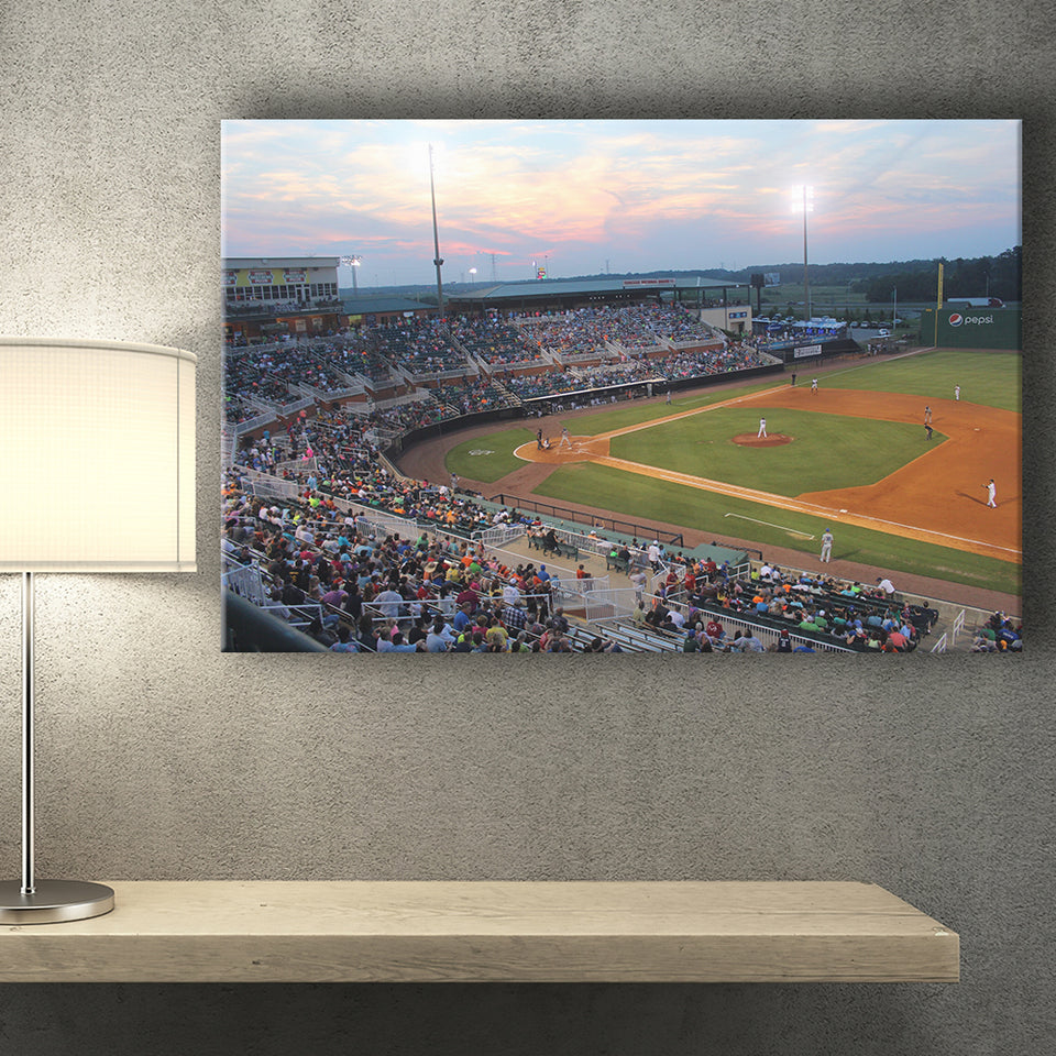 Jackson Field in Lansing, Stadium Canvas, Sport Art, Gift for him, Fan Gift, Canvas Prints Wall Art Decor