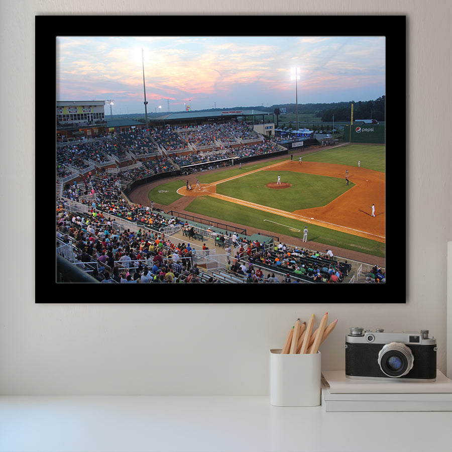 Jackson Field in Lansing, Stadium Canvas, Sport Art, Gift for him, Framed Art Prints Wall Art Decor, Framed Picture