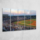 Jackson Field in Lansing, Stadium Canvas, Sport Art, Gift for him, Multi Panels B, Canvas Prints Wall Art Decor