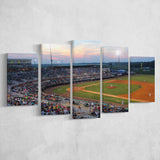 Jackson Field in Lansing, Stadium Canvas, Sport Art, Large Canvas, Multi Panels, Canvas Prints Wall Art Decor