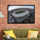 Jalisco Stadium Aerial View, Stadium Canvas, Sport Art, Gift for him, Framed Art Prints Wall Art Decor, Framed Picture
