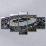 Jalisco Stadium Aerial View, Stadium Canvas, Sport Art, Large Canvas, Multi Panels, Canvas Prints Wall Art Decor
