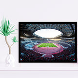 Japan National Stadium, Stadium Canvas, Sport Art, Gift for him, Framed Art Prints Wall Art Decor, Framed Picture