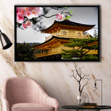 Japan Canvas Large Japanese Decor Framed Canvas Prints Wall Art Home Decor - Painting Canvas, Black Frame, Framed Picture