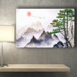 Japan Print Mountain Canvas Prints Wall Art Decor - Painting Canvas,Home Decor, Ready to Hang