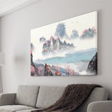 Japanese Sakura Canvas Landscape Landscape Canvas Prints Wall Art Home Decor - Painting Canvas, Ready to hang