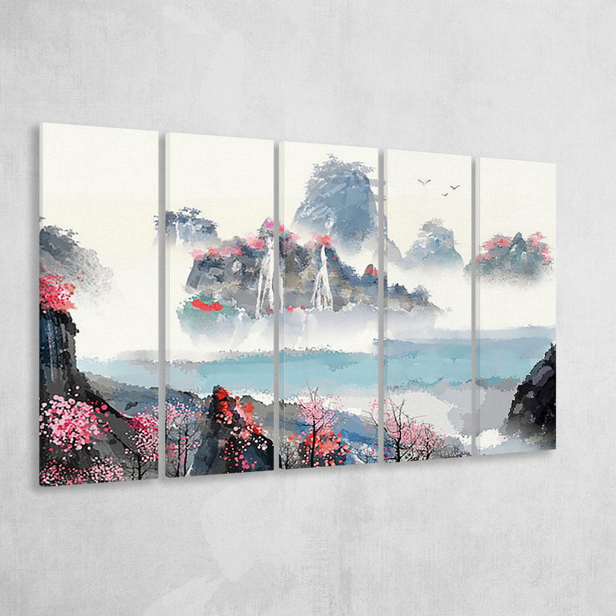 Japanese Canvas Large Japanese Extra Large Canvas Prints Multi Panels –  UnixCanvas