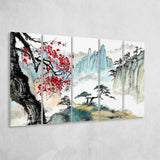 Japanese Canvas Large Japanese Extra Large Canvas Prints Multi Panels B Wall Art Prints Home Decor