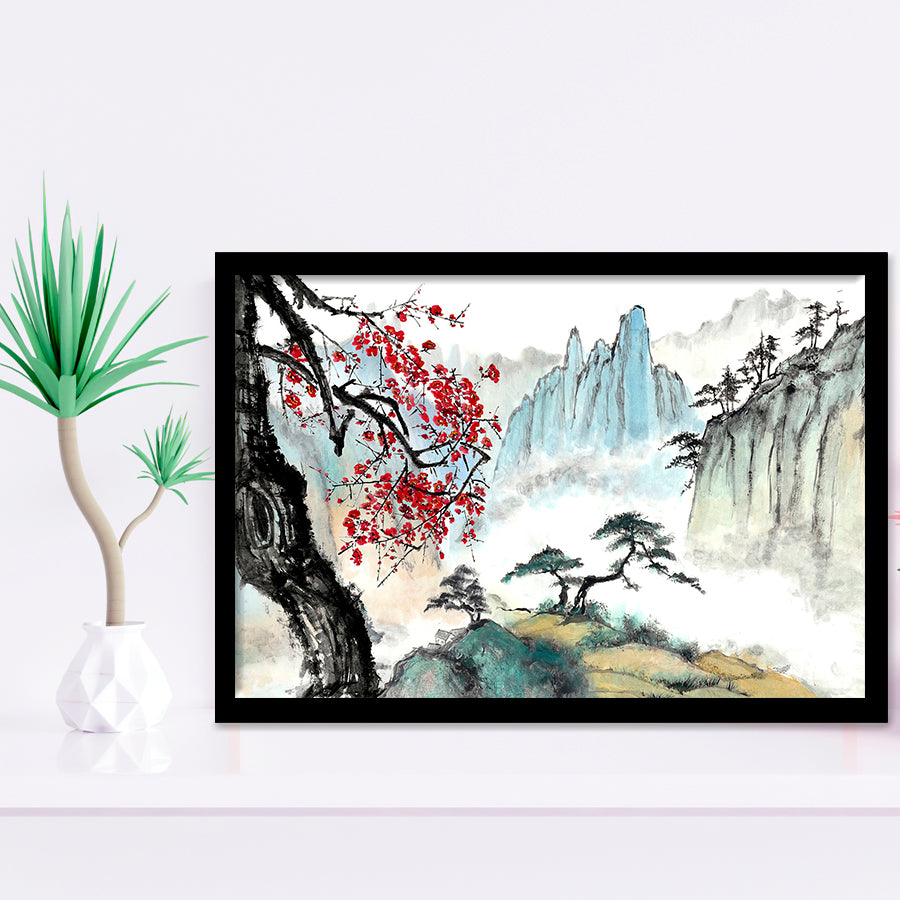 Japanese Canvas Large Japanese Framed Art Prints Wall Decor - Painting Art,Framed Picture,For Sale, Ready to hang