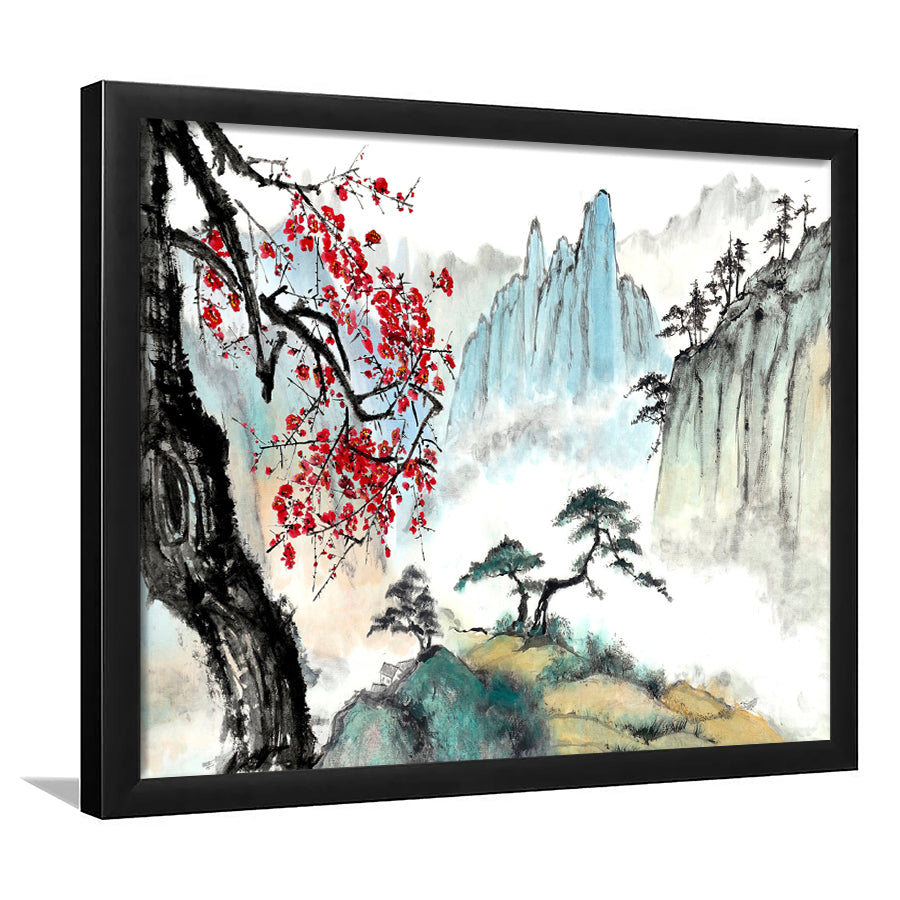 Japanese Canvas Large Japanese Framed Art Prints Wall Decor - Painting Art,Framed Picture,For Sale, Ready to hang