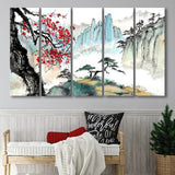 Japanese Canvas Large Japanese Extra Large Canvas Prints Multi Panels B Wall Art Prints Home Decor