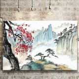 Japanese Canvas Large Japanese Landscape Canvas Prints Wall Art Home Decor - Painting Canvas, Ready to hang
