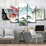 Japanese Canvas Large Japanese Large Canvas Prints Multi Panels Wall Art Prints Home Decor