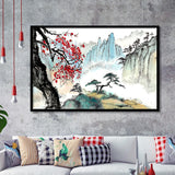 Japanese Canvas Framed Art Prints Wall Art Decor, Framed Picture, Home Decor