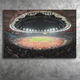 Jawaharlal Nehru Stadium, Stadium Canvas, Sport Art, Gift for him, Fan Gift, Canvas Prints Wall Art Decor