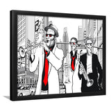 Jazz Music Framed Art Prints Wall Decor - Painting Prints, Framed Picture