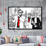 Jazz Music Framed Art Prints Wall Decor - Painting Prints, Framed Picture
