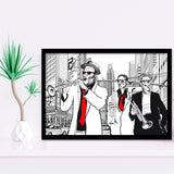 Jazz Music Framed Art Prints Wall Decor - Painting Prints, Framed Picture
