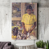 Jennie 1943 Canvas Prints Wall Art - Painting Canvas , Home Wall Decor, Prints for Sale, Painting Art