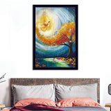 Jesus And Beautiful Tree Take His Hand Framed Art Prints - Framed Painting, Painting Art, Prints for Sale,Wall Art,Wall Decor