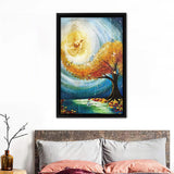 Jesus And Beautiful Tree Take His Hand Framed Canvas Prints - Painting Canvas, Framed Art, Prints for Sale, Wall Art, Wall Decor