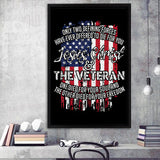 Jesus Christ And The Veteran Canvas Prints Wall Art - Painting Canvas, Wall Decor 