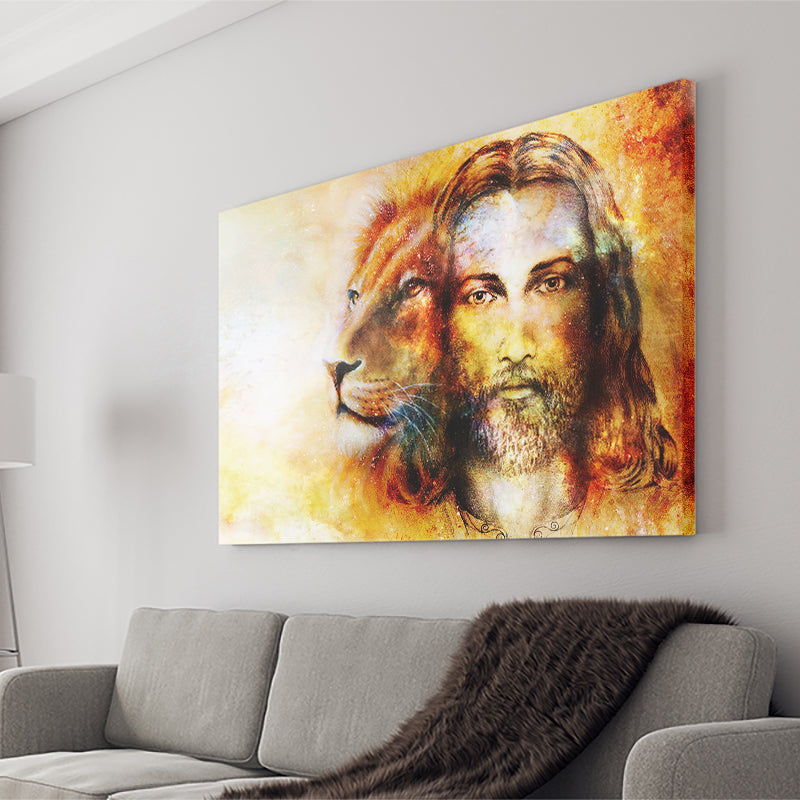 Jesus Cristo Leao Canvas Wall Art - Canvas Prints, Prints for Sale, Canvas Painting, Home Decor