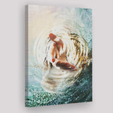Jesus Give Me Your Hand Water Ocean Canvas Prints Wall Art - Painting Canvas, Home Wall Decor, For Sale