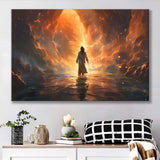 Jesus Christ Art Found The New World Canvas Prints Wall Art Home Decor, Painting Canvas, Living Room Wall Decor